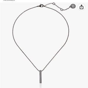 🔥French Connection | Rectangle Bar on Chain Necklace